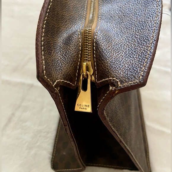 Celine Vintage Macadam Top Handle Handbag - Picture 6 of 16